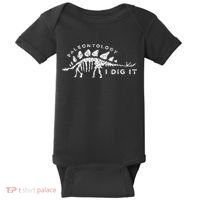 Paleontology Paleontologist Dino Fossil Hunter Baby Bodysuit thumb 0