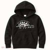 Paleontology Paleontologist Dino Fossil Hunter Kids Hoodie thumb 0