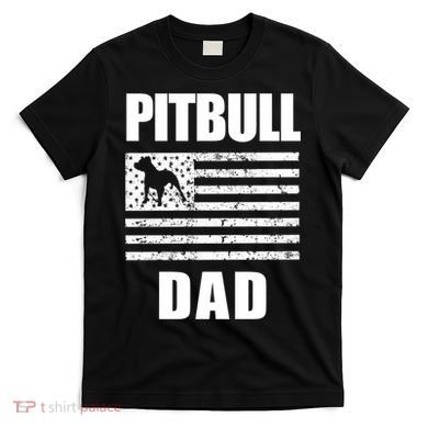 Proud Pitbull Dad American Bully Men's Great Gift Sweater T-Shirt