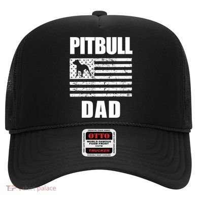 Proud Pitbull Dad American Bully Men's Great Gift Sweater Hat