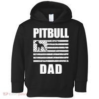 Proud Pitbull Dad American Bully Men's Great Gift Sweater Toddler Hoodie thumb 0