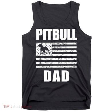 Proud Pitbull Dad American Bully Men's Great Gift Sweater Tank Top