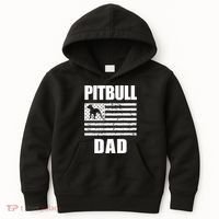 Proud Pitbull Dad American Bully Men's Great Gift Sweater Kids Hoodie thumb 0
