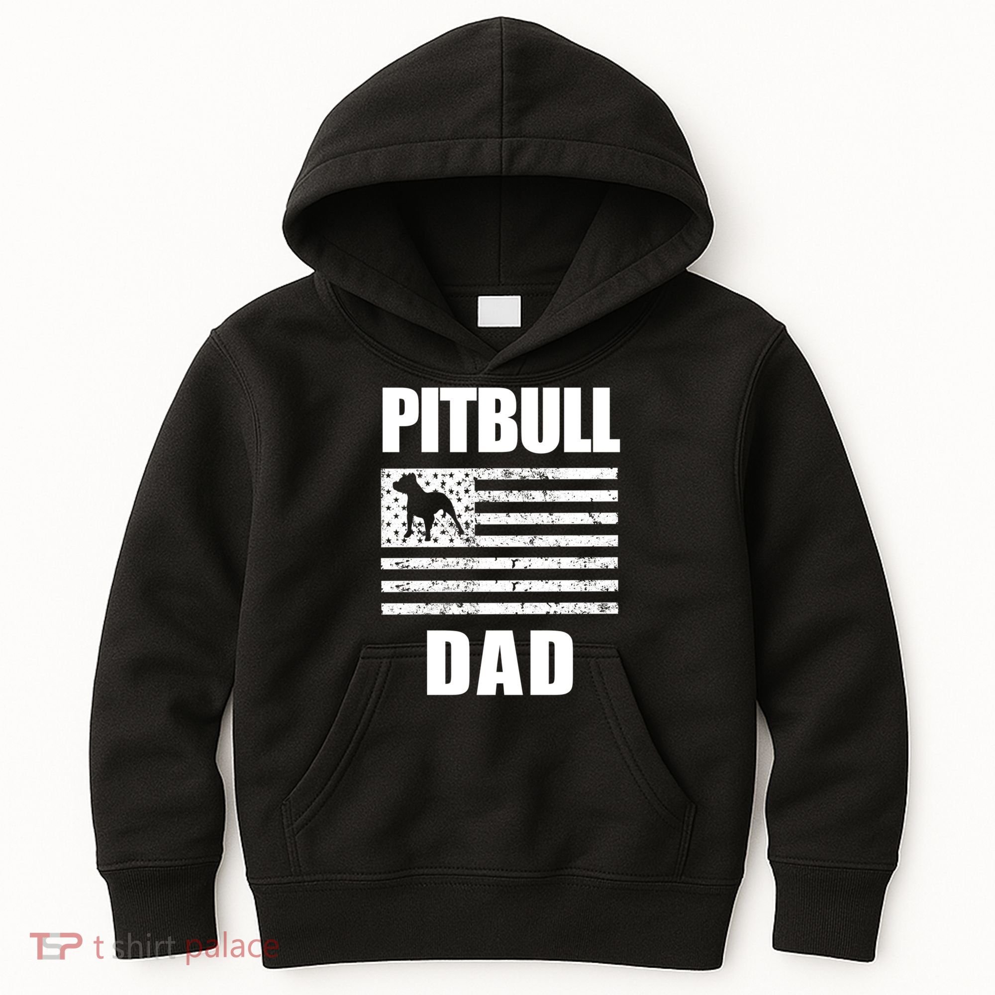 Proud Pitbull Dad American Bully Men's Great Gift Sweater Kids Hoodie