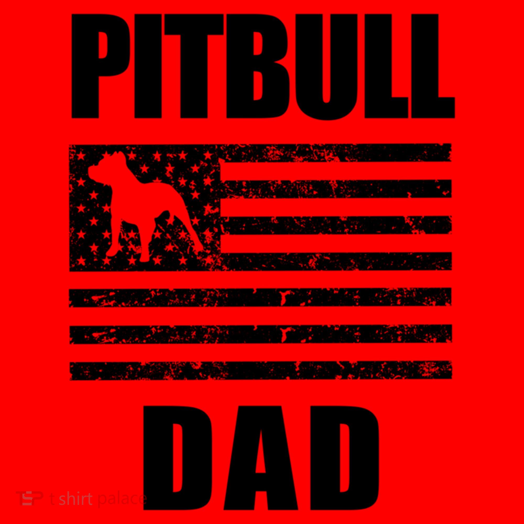 Proud Pitbull Dad American Bully Men's Great Gift Sweater Santa Hat