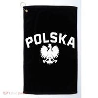 Polska Polish Eagle Poland Polish Ancestry Dyngus Day Golf Towel thumb 0