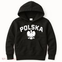 Polska Polish Eagle Poland Polish Ancestry Dyngus Day Kids Hoodie thumb 0
