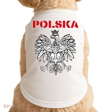 Polska Poland Eagle Poland Heritage Polish Pride Roots Doggie Tank