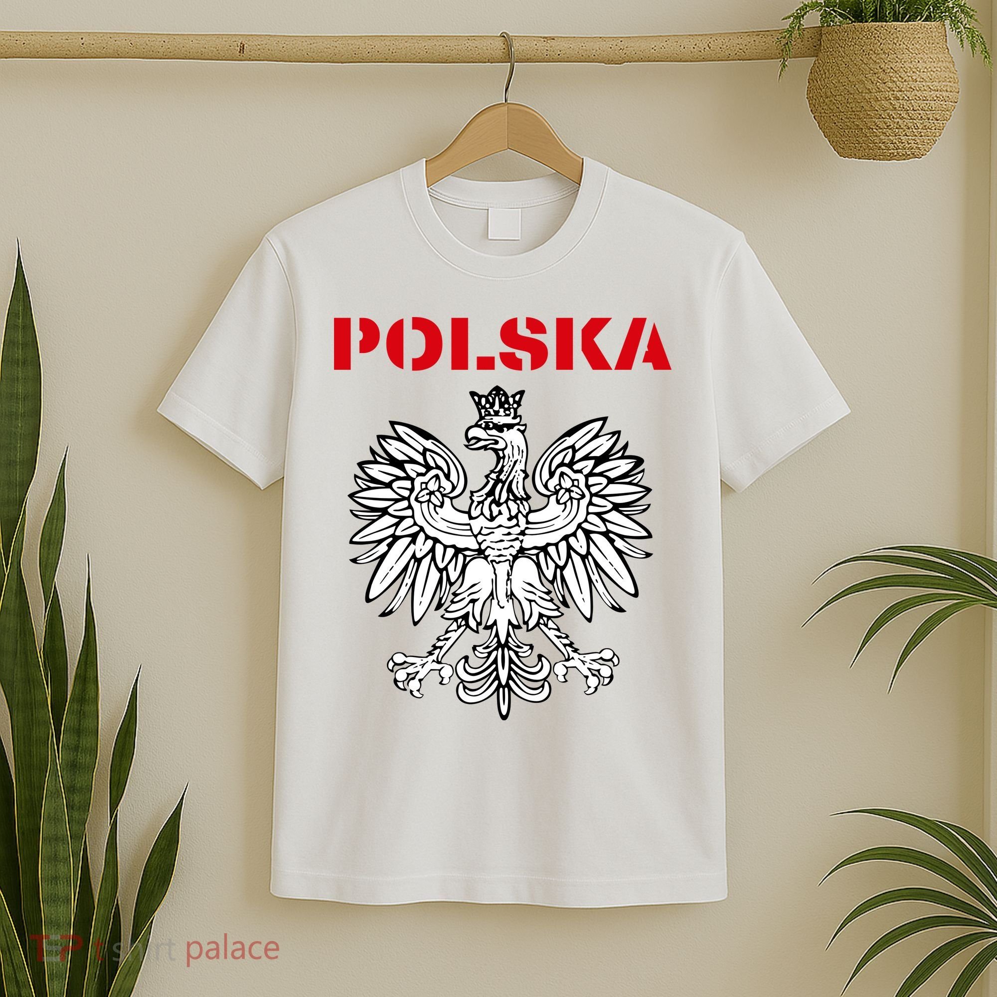 Polska Poland Eagle Poland Heritage Polish Pride Roots T-Shirt