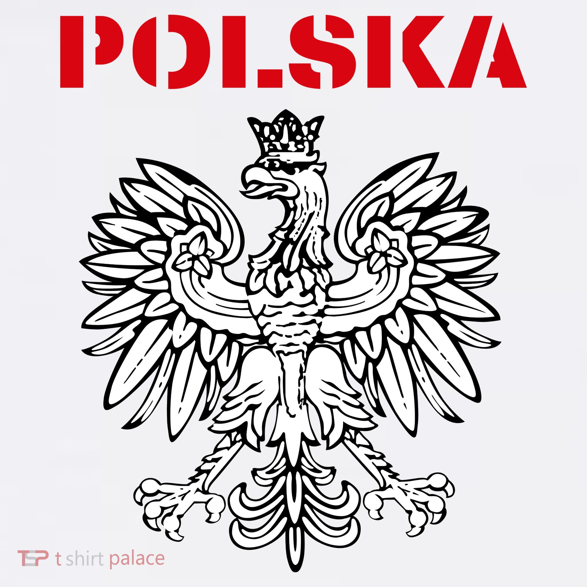 Polska Poland Eagle Poland Heritage Polish Pride Roots T-Shirt