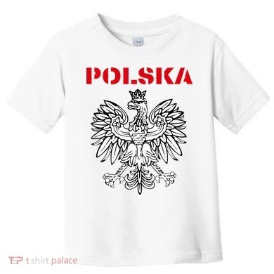 Polska Poland Eagle Poland Heritage Polish Pride Roots Toddler T-Shirt