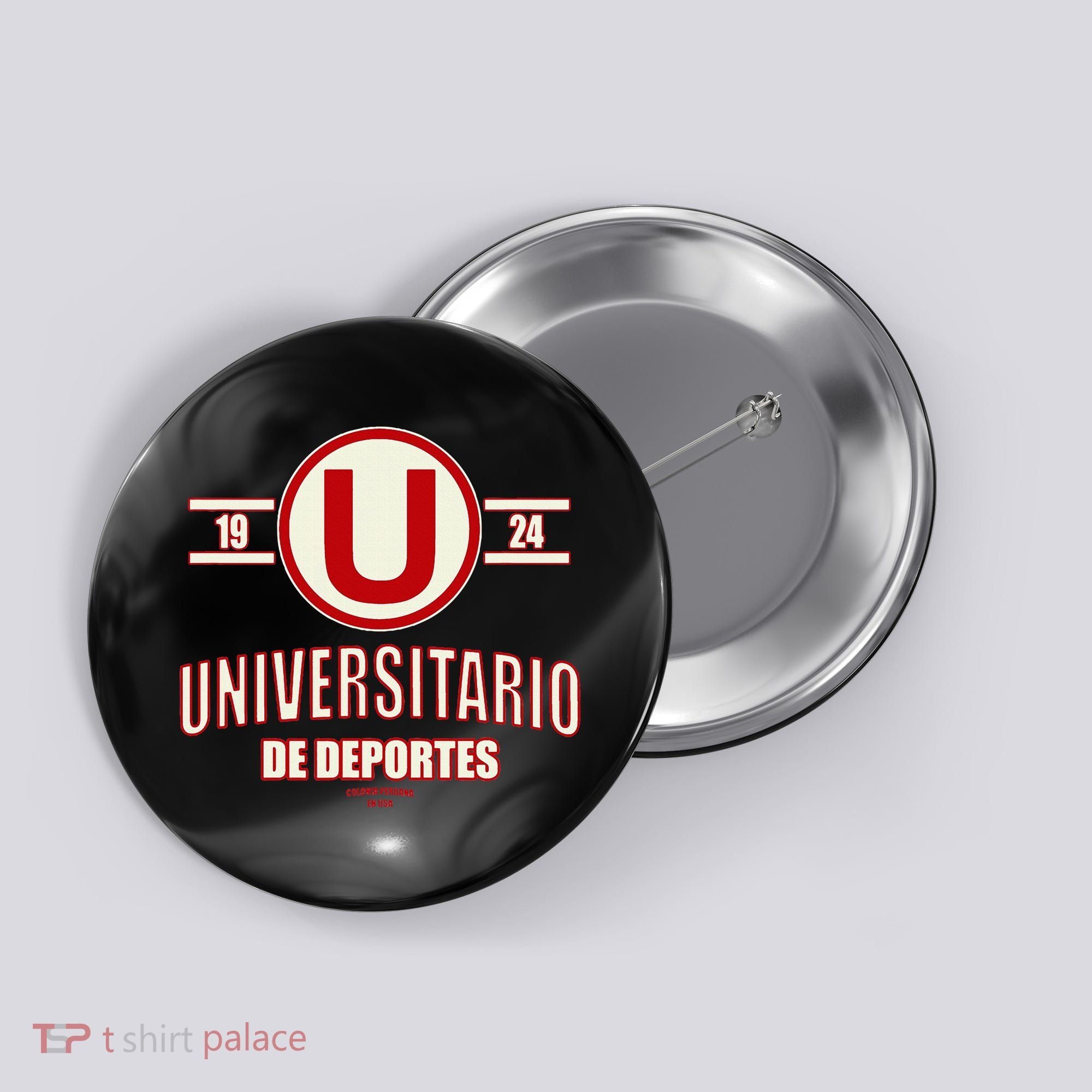 Peru Peruvian Escudo Coat Of Arms Button