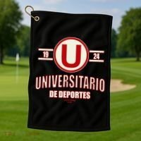 Peru Peruvian Escudo Coat Of Arms Golf Towel thumb 1