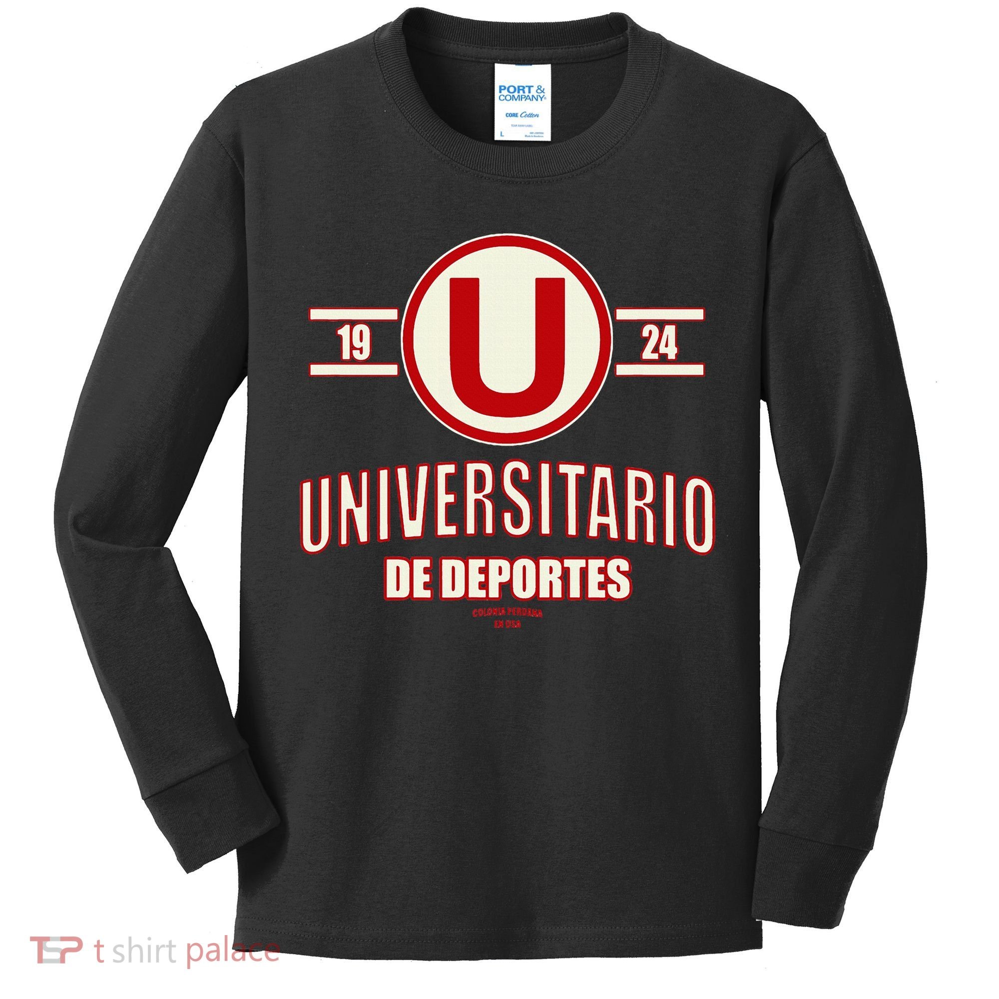 Peru Peruvian Escudo Coat Of Arms Kids Long Sleeve Shirt