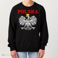 Polska Polish Eagle Poland Flag Polish Pride Polska Poland Gift Women's Sweatshirt thumb 0