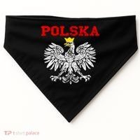Polska Polish Eagle Poland Flag Polish Pride Polska Poland Gift USA-Made Doggie Bandana thumb 0