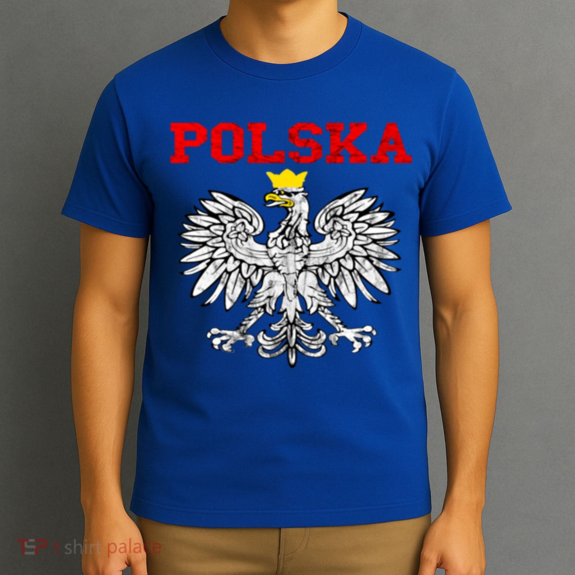 Polska Polish Eagle Poland Flag Polish Pride Polska Poland Gift T-Shirt