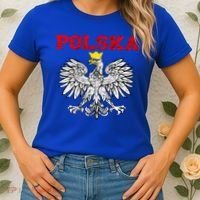 Polska Polish Eagle Poland Flag Polish Pride Polska Poland Gift Women's T-Shirt thumb 2
