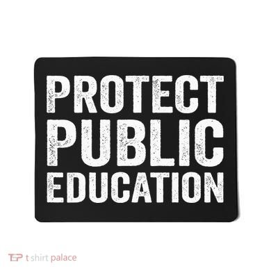 Protect Public Education Public Teacher School Mousepad