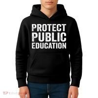 Protect Public Education Public Teacher School Kids Hoodie thumb 4
