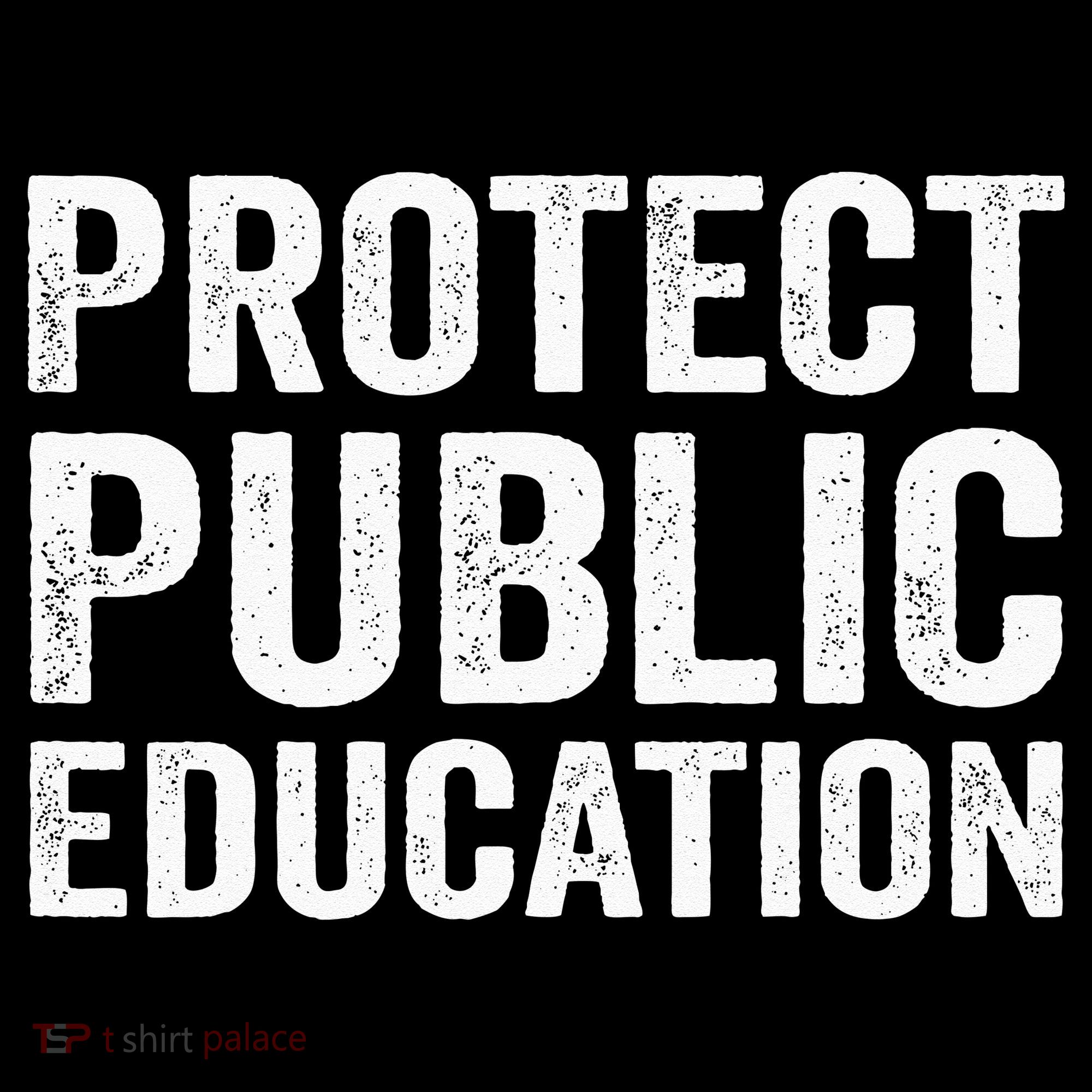 Protect Public Education Public Teacher School Tote Bag