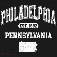Philadelphia Pennsylvania Est 1682 Varsity Women's Hoodie thumb 2