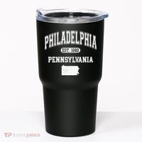 Philadelphia Pennsylvania Est 1682 Varsity Tumbler thumb 0