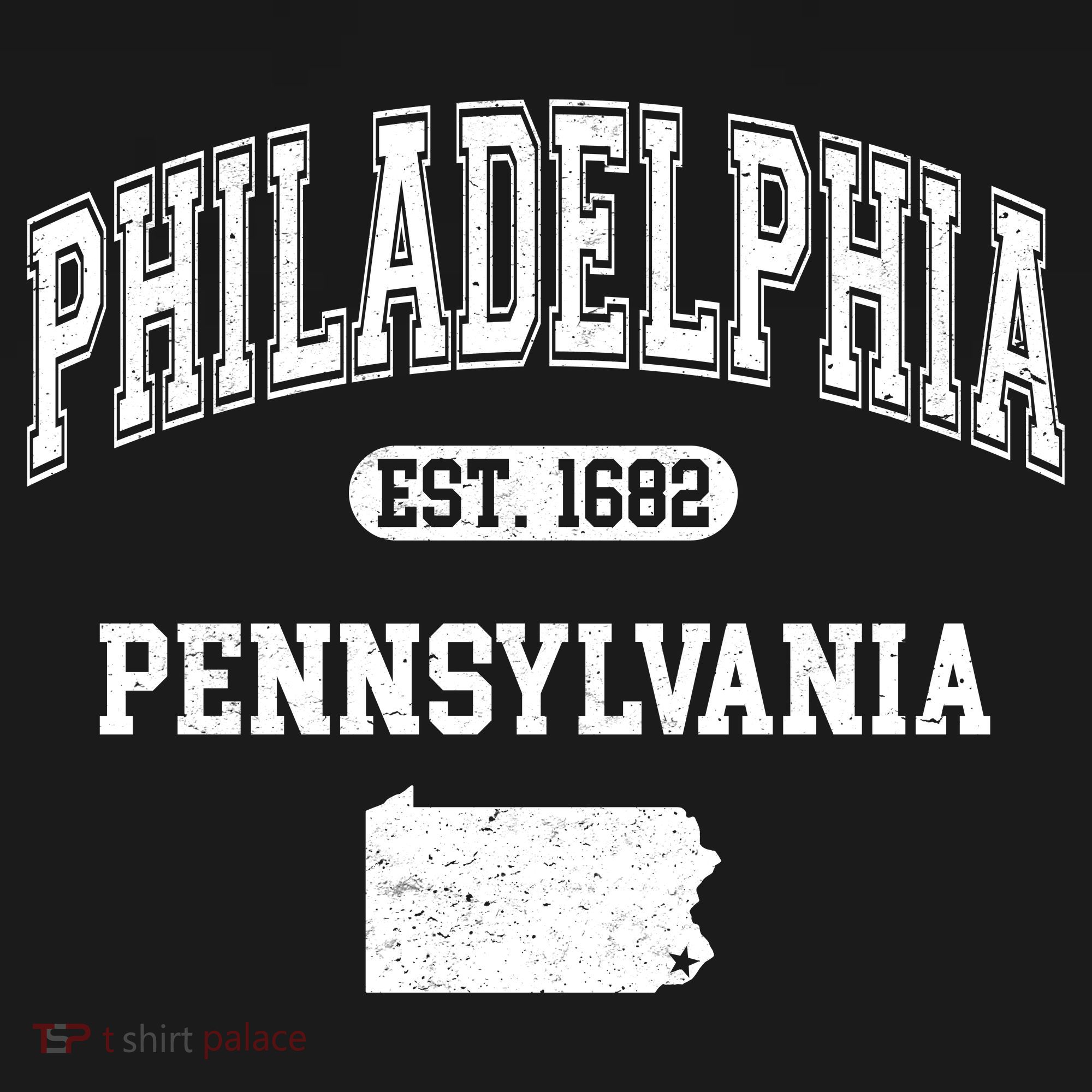 Philadelphia Pennsylvania Est 1682 Varsity Women's Tank Top