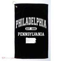 Philadelphia Pennsylvania Est 1682 Varsity Golf Towel thumb 0