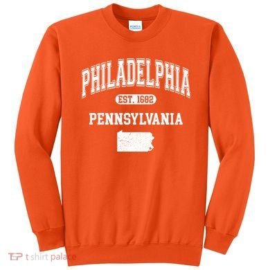 Philadelphia Pennsylvania Est 1682 Varsity Sweatshirt