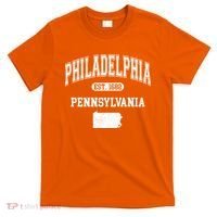 Philadelphia Pennsylvania Est 1682 Varsity T-Shirt thumb 0