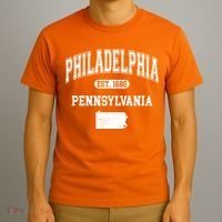Philadelphia Pennsylvania Est 1682 Varsity T-Shirt thumb 3