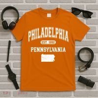 Philadelphia Pennsylvania Est 1682 Varsity T-Shirt thumb 5