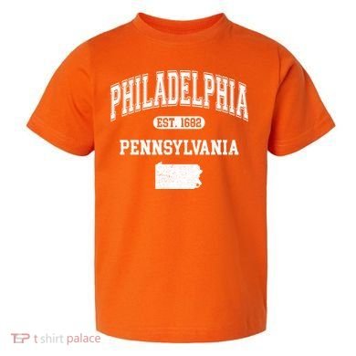 Philadelphia Pennsylvania Est 1682 Varsity Toddler T-Shirt