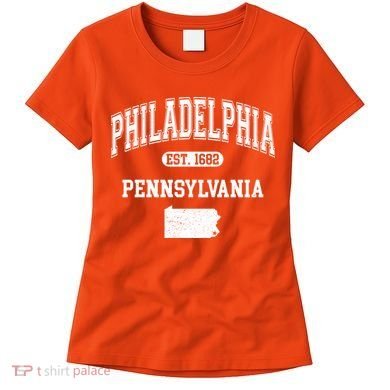 Philadelphia Pennsylvania Est 1682 Varsity Women's T-Shirt
