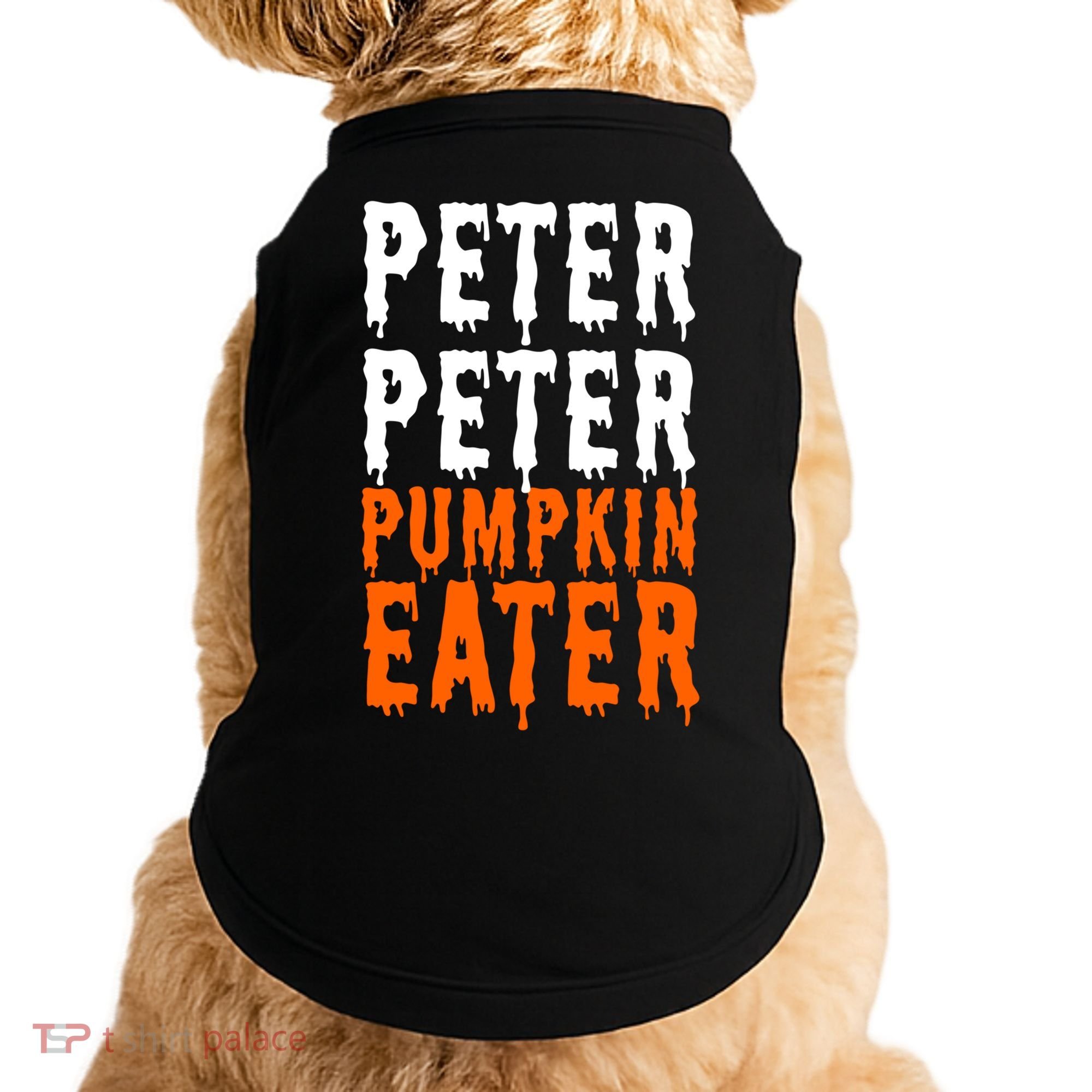 Peter Pumpkin Eater Halloween Costume Couple Great Gift Doggie Tank