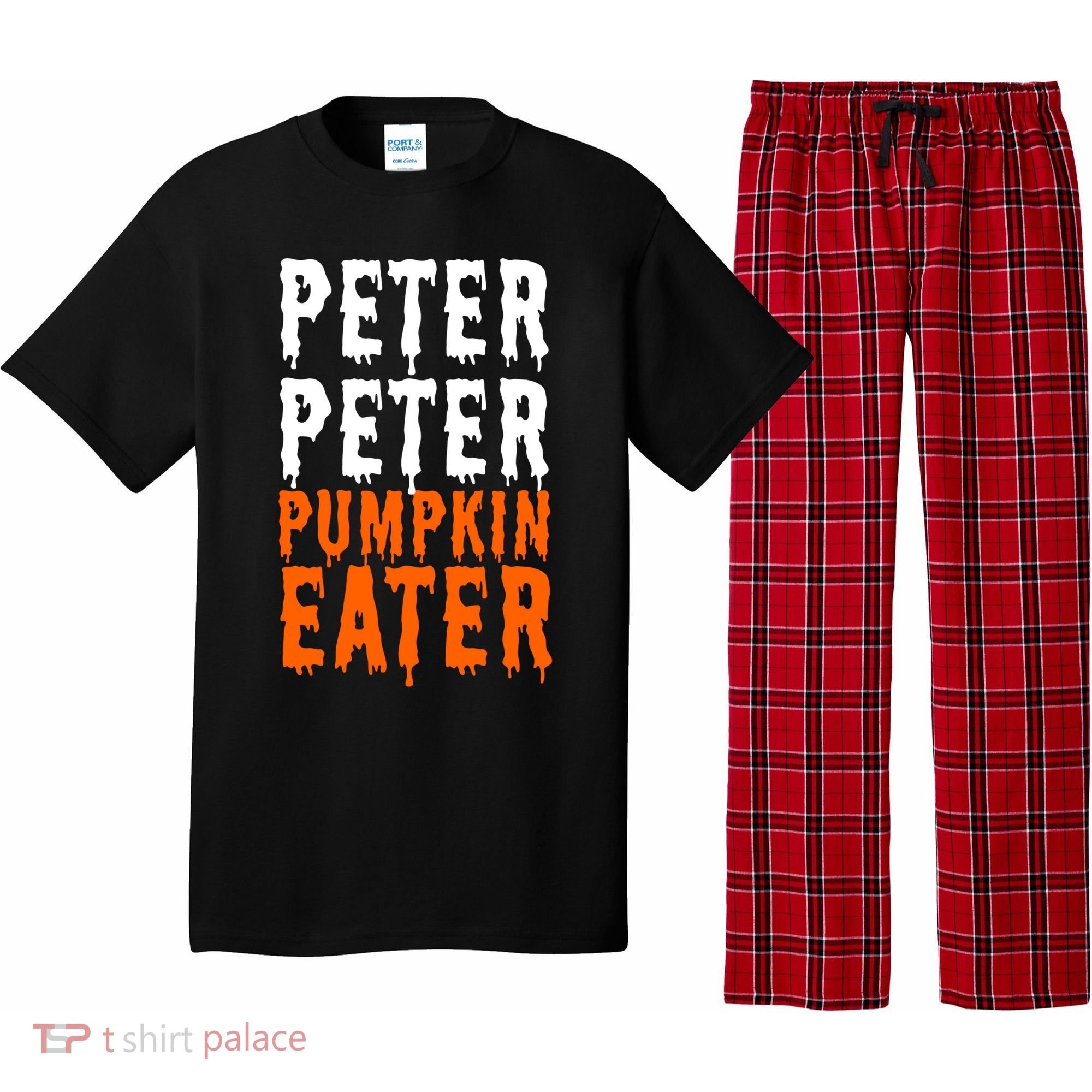 Peter Pumpkin Eater Halloween Costume Couple Great Gift Pajama Set