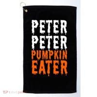 Peter Pumpkin Eater Halloween Costume Couple Great Gift Golf Towel thumb 0