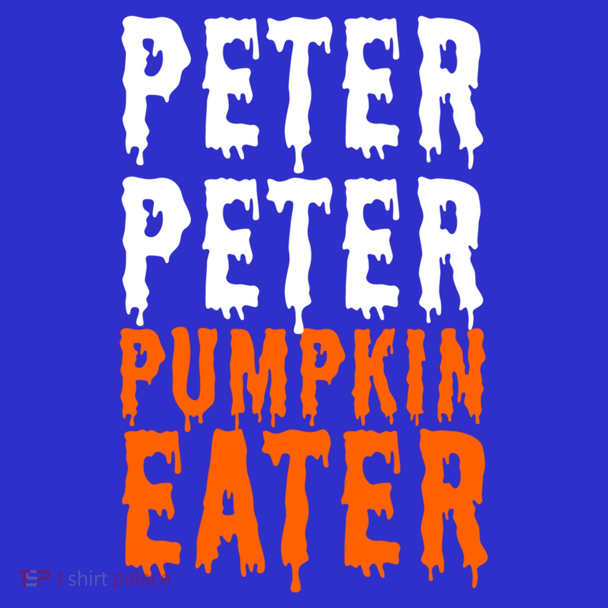 Peter Pumpkin Eater Halloween Costume Couple Great Gift Sweatshirt