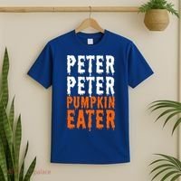 Peter Pumpkin Eater Halloween Costume Couple Great Gift T-Shirt thumb 2
