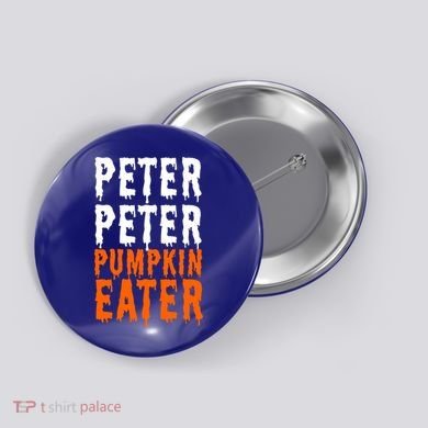 Peter Pumpkin Eater Halloween Costume Couple Great Gift Button