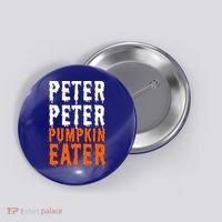 Peter Pumpkin Eater Halloween Costume Couple Great Gift Button thumb 0