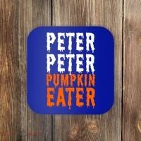 Peter Pumpkin Eater Halloween Costume Couple Great Gift Coaster thumb 0