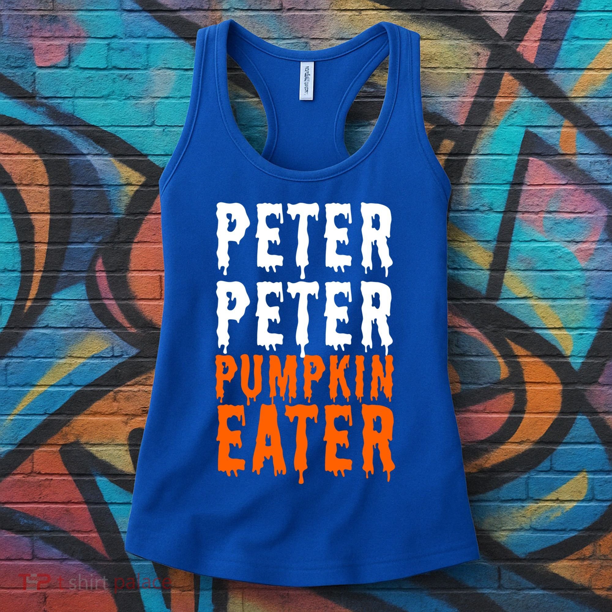 Peter Pumpkin Eater Halloween Costume Couple Great Gift Women's Tank Top