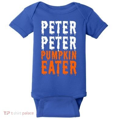 Peter Pumpkin Eater Halloween Costume Couple Great Gift Baby Bodysuit
