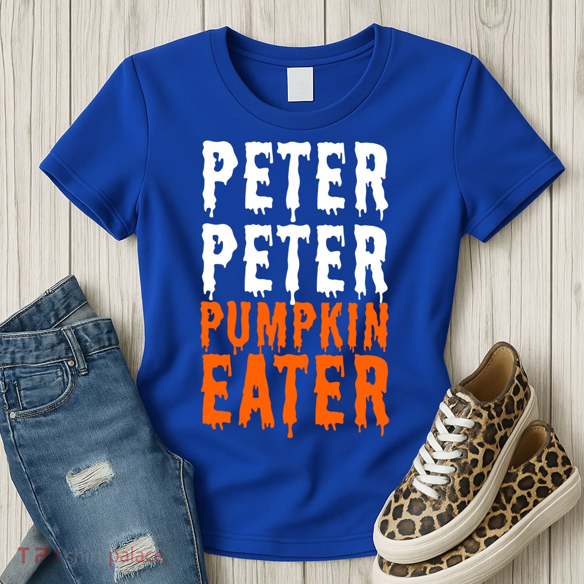 Peter Pumpkin Eater Halloween Costume Couple Great Gift Women's T-Shirt