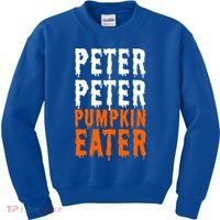 Peter Pumpkin Eater Halloween Costume Couple Great Gift Kids Sweatshirt thumb 0
