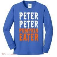 Peter Pumpkin Eater Halloween Costume Couple Great Gift Kids Long Sleeve Shirt thumb 0