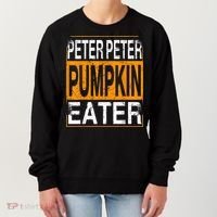Peter Pumpkin Eater Halloween Funny Distressed Women's Sweatshirt thumb 0