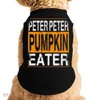 Peter Pumpkin Eater Halloween Funny Distressed Doggie Tank thumb 0